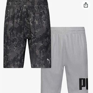NWT Youth Puma 2pc Shorts Set